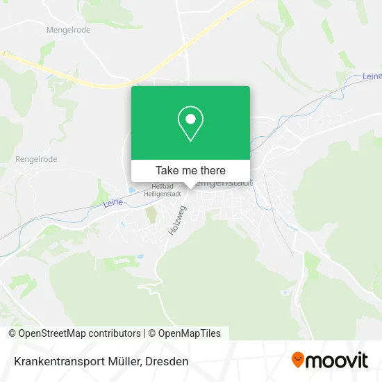 Карта Krankentransport Müller