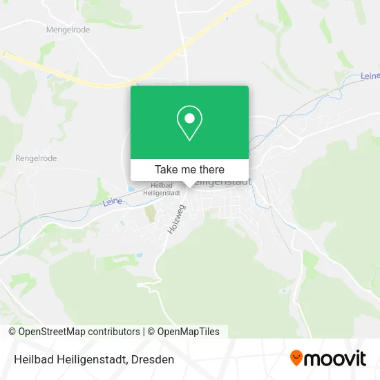 Карта Heilbad Heiligenstadt