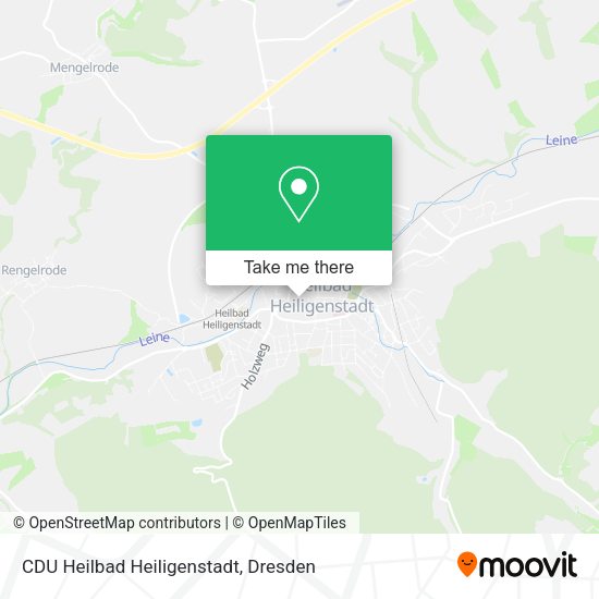 Карта CDU Heilbad Heiligenstadt