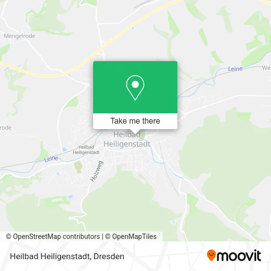 Карта Heilbad Heiligenstadt