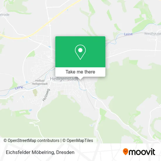 Карта Eichsfelder Möbelring