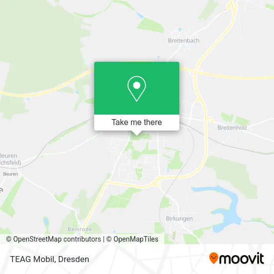 Карта TEAG Mobil