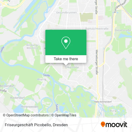 Карта Friseurgeschäft Picobello