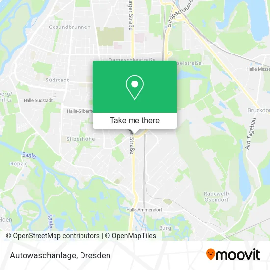 Карта Autowaschanlage