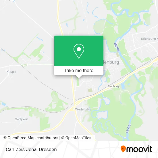 Карта Carl Zeis Jena