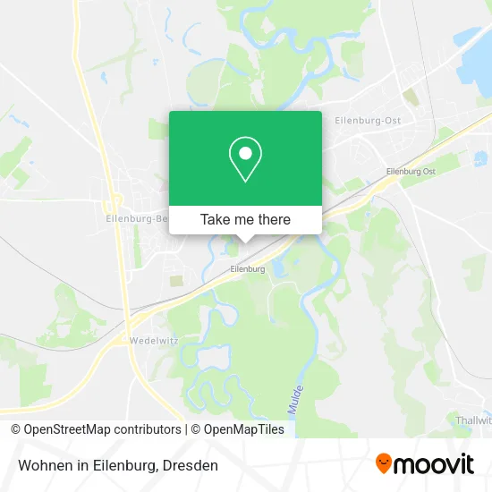 Карта Wohnen in Eilenburg