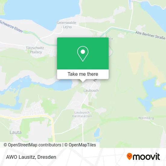 Карта AWO Lausitz