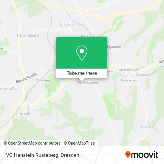Карта VG Hanstein-Rusteberg