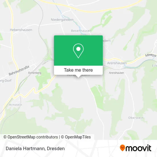 Карта Daniela Hartmann
