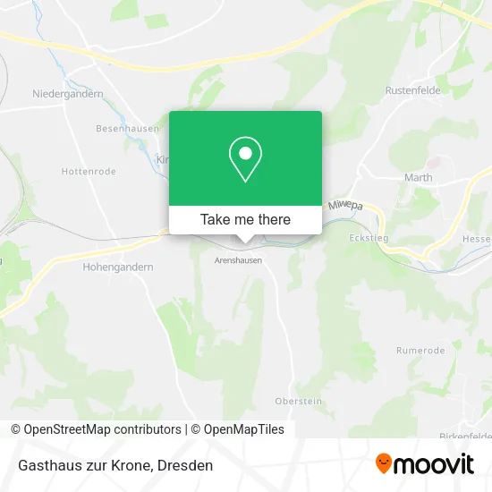 Карта Gasthaus zur Krone