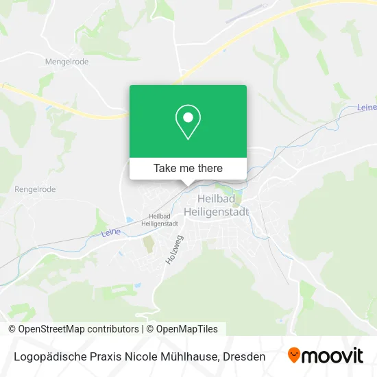 Карта Logopädische Praxis Nicole Mühlhause