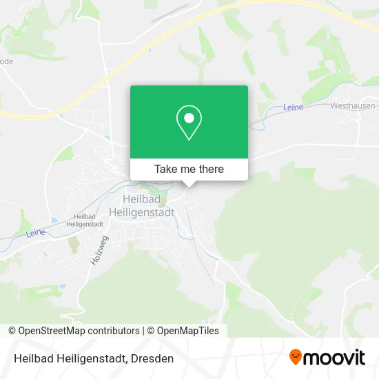 Карта Heilbad Heiligenstadt