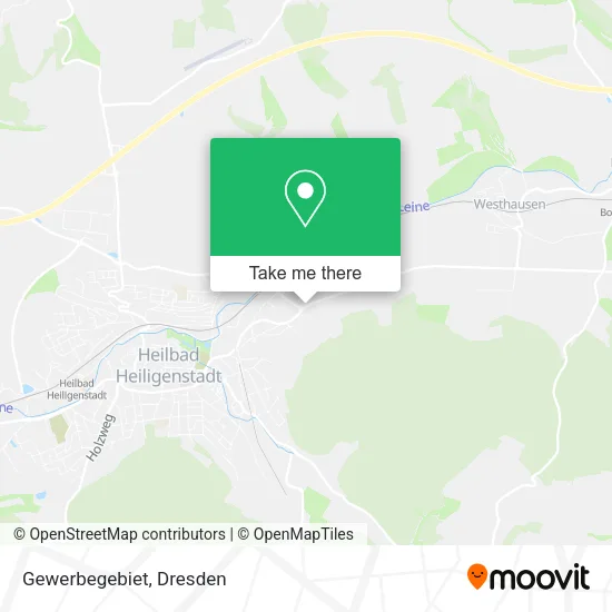 Карта Gewerbegebiet