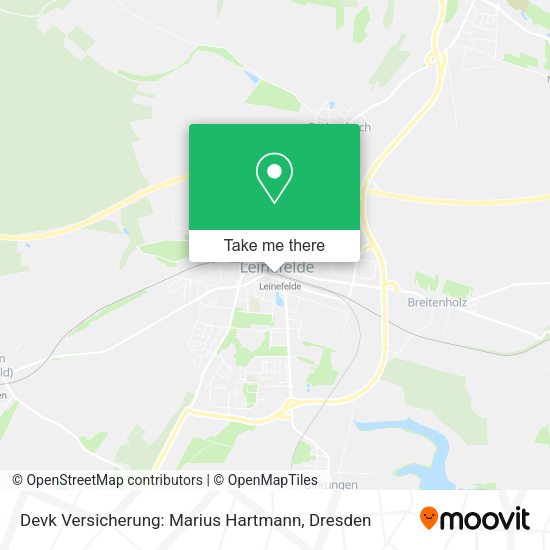 Карта Devk Versicherung: Marius Hartmann