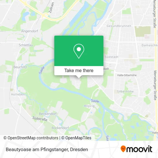 Карта Beautyoase am Pfingstanger