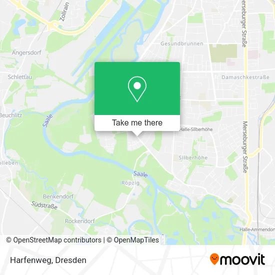 Карта Harfenweg