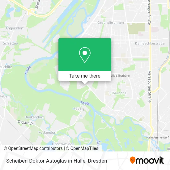 Карта Scheiben-Doktor Autoglas in Halle