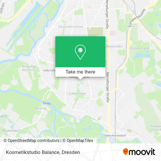 Карта Kosmetikstudio Balance