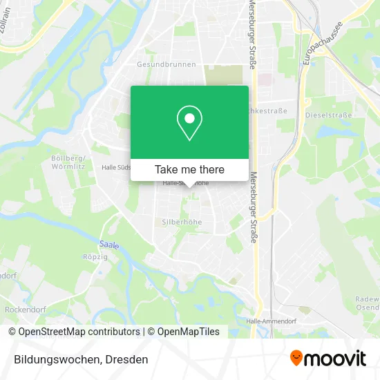 Карта Bildungswochen