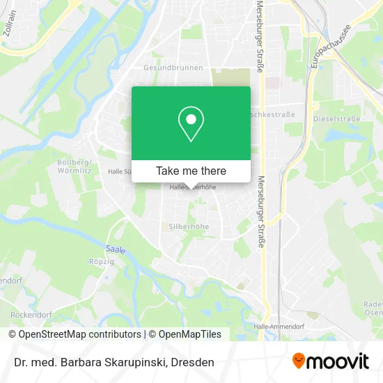 Карта Dr. med. Barbara Skarupinski
