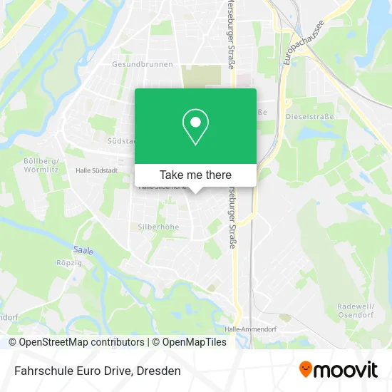 Карта Fahrschule Euro Drive