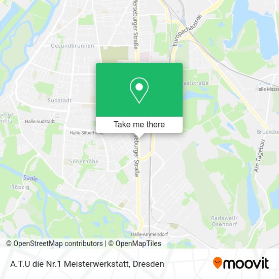 Карта A.T.U die Nr.1 Meisterwerkstatt