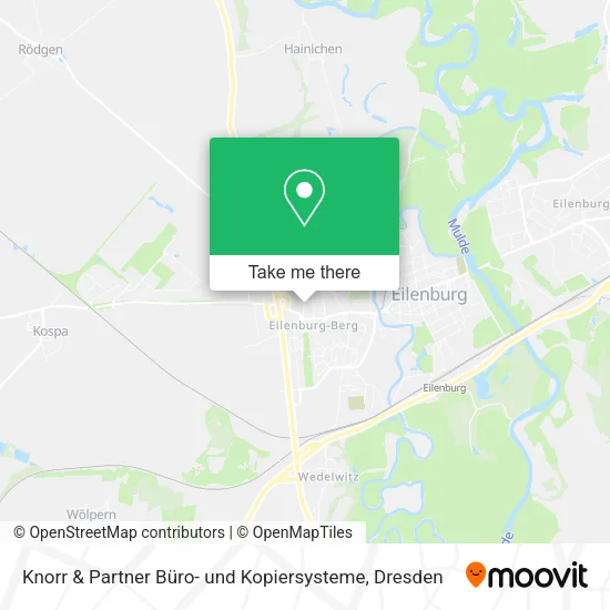 Карта Knorr & Partner Büro- und Kopiersysteme