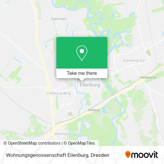 Карта Wohnungsgenossenschaft Eilenburg