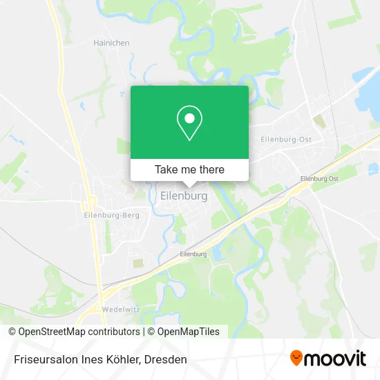 Карта Friseursalon Ines Köhler