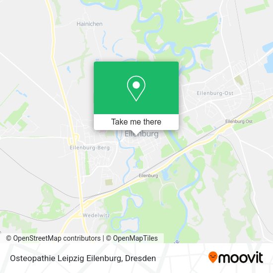Карта Osteopathie Leipzig Eilenburg
