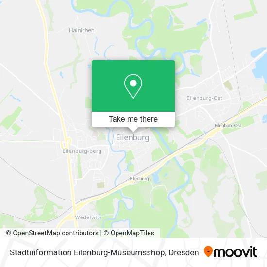 Карта Stadtinformation Eilenburg-Museumsshop