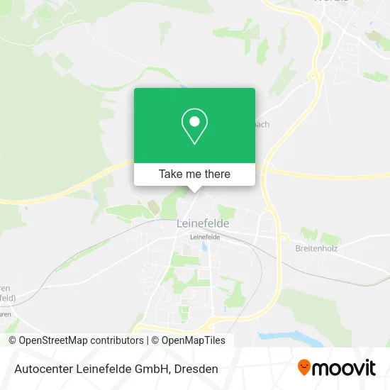 Карта Autocenter Leinefelde GmbH
