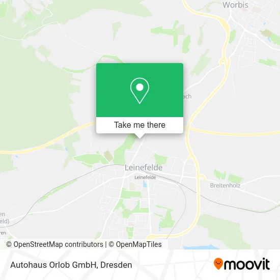 Карта Autohaus Orlob GmbH