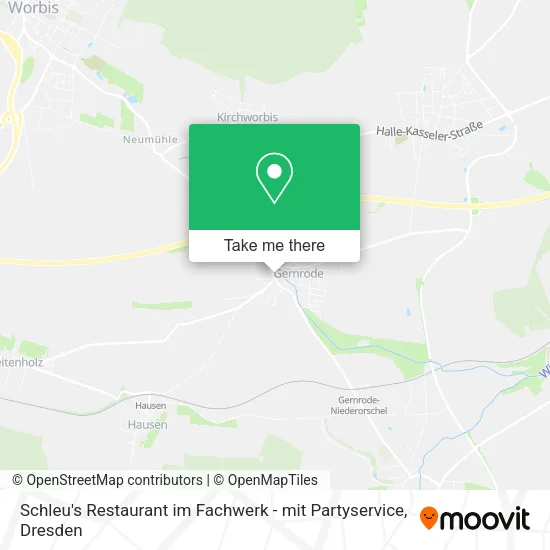 Карта Schleu's Restaurant im Fachwerk - mit Partyservice