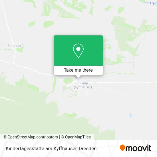 Карта Kindertagesstätte am Kyffhäuser