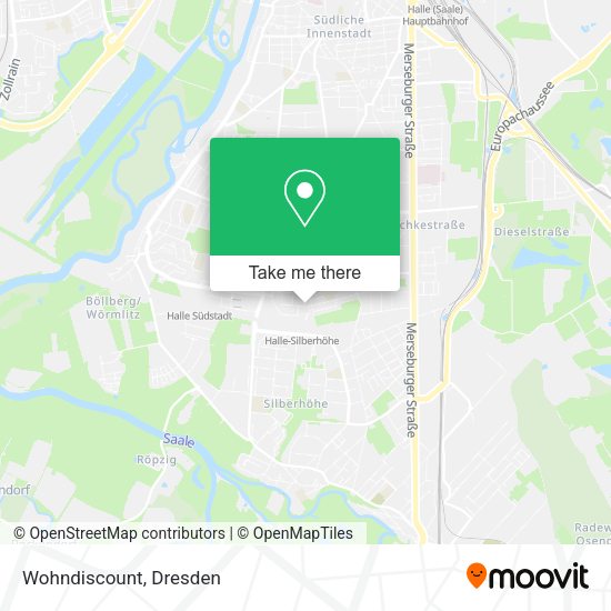 Карта Wohndiscount