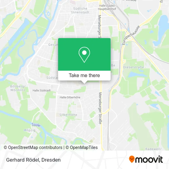 Карта Gerhard Rödel