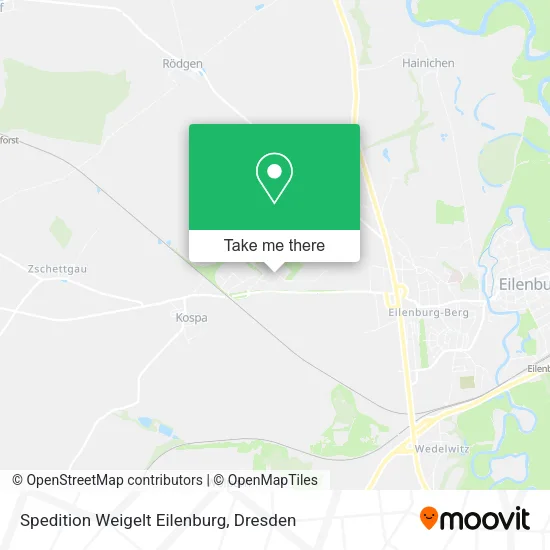 Карта Spedition Weigelt Eilenburg