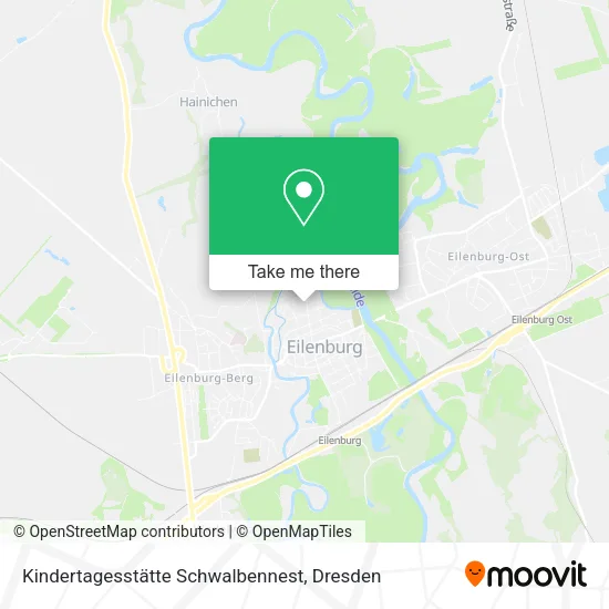 Карта Kindertagesstätte Schwalbennest