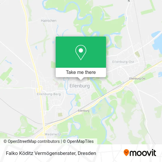 Карта Falko Köditz Vermögensberater