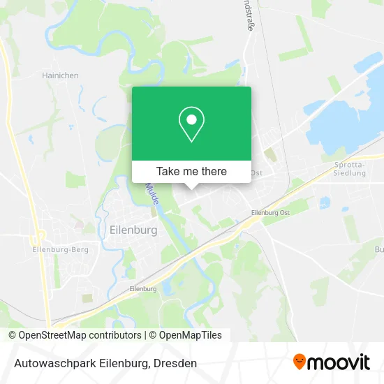 Карта Autowaschpark Eilenburg
