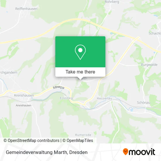 Карта Gemeindeverwaltung Marth