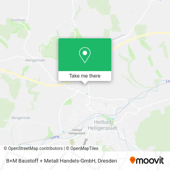 Карта B+M Baustoff + Metall Handels-GmbH