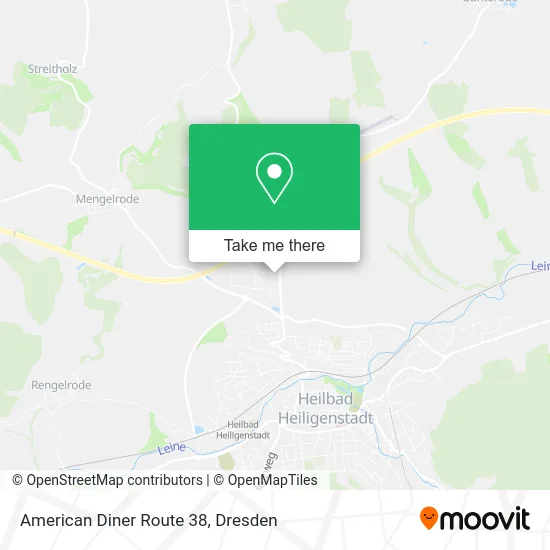 Карта American Diner Route 38