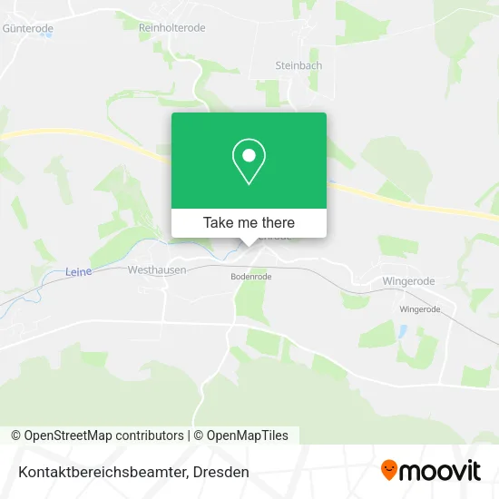 Карта Kontaktbereichsbeamter