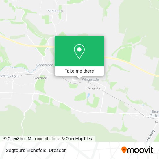 Карта Segtours Eichsfeld