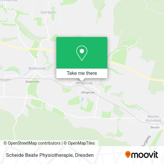 Карта Scheide Beate Physiotherapie