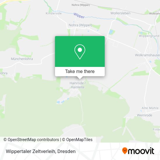 Карта Wippertaler Zeltverleih