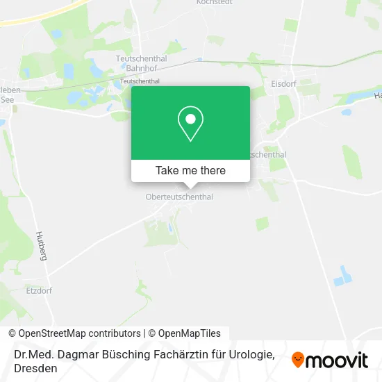 Карта Dr.Med. Dagmar Büsching Fachärztin für Urologie