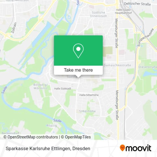 Карта Sparkasse Karlsruhe Ettlingen